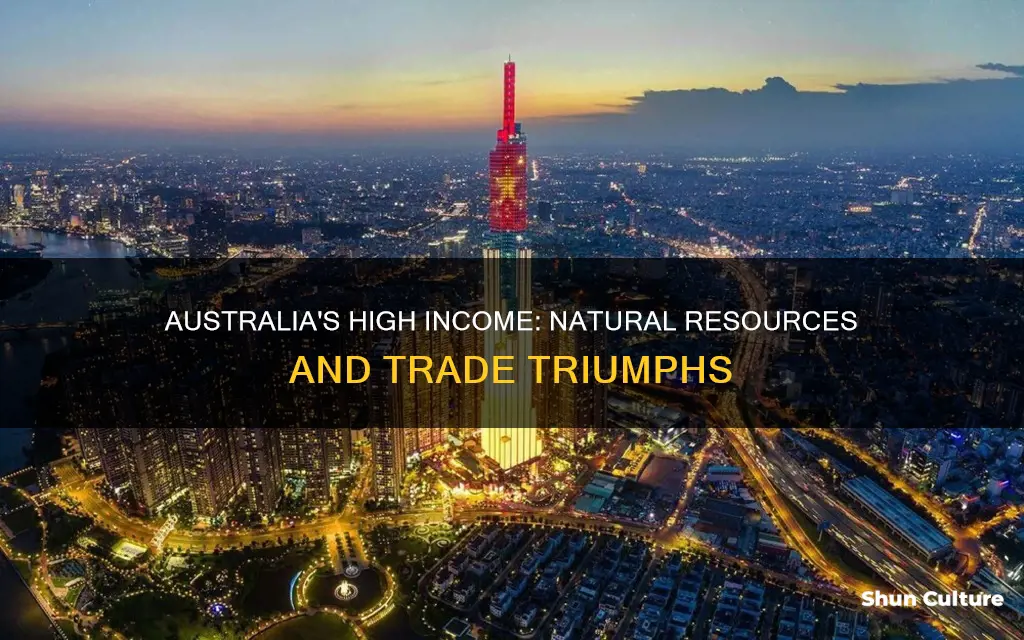 why is australia a high income country