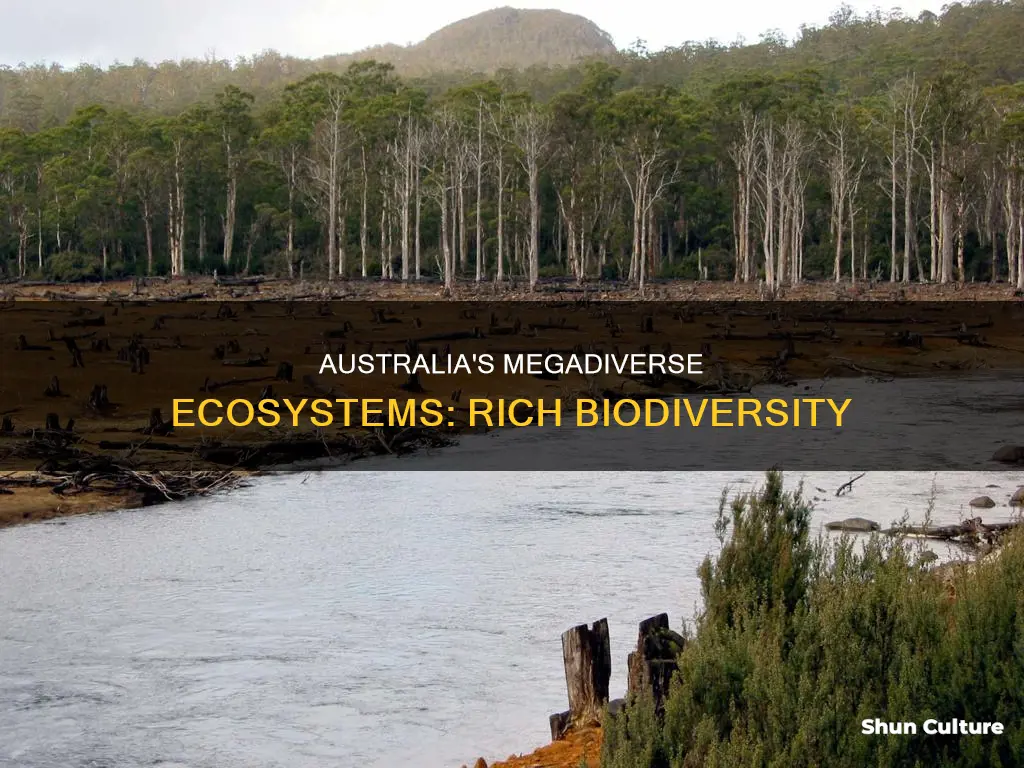 why is australia a megadiverse country