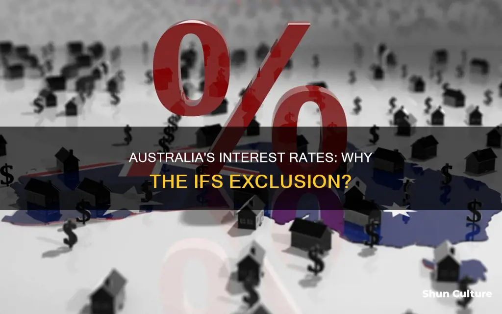 why is australia interest rate not in ifs