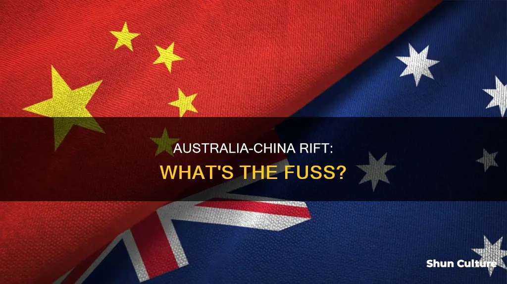 why is australia mad at china