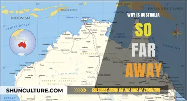 The Distance Down Under: Australia's Isolation