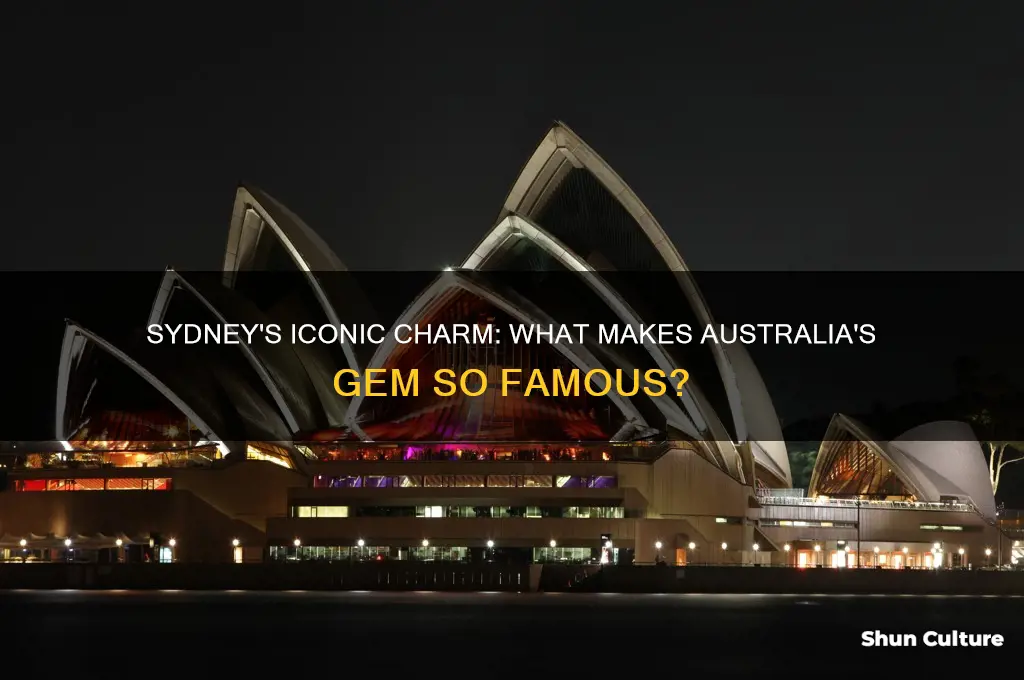 why is australia sydney famous