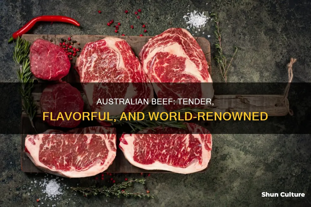 why is australian beef so good