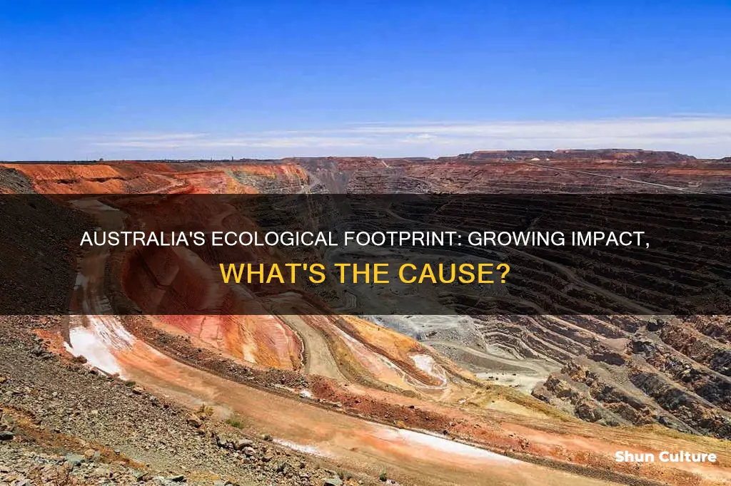 why is australias ecological footprint growing