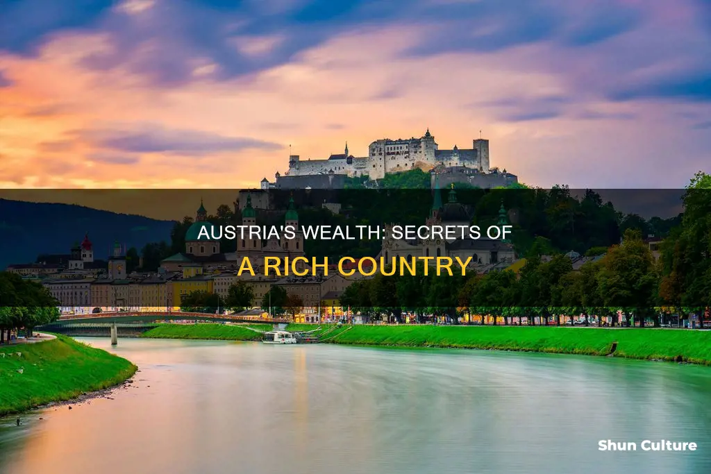 why is austria a rich country