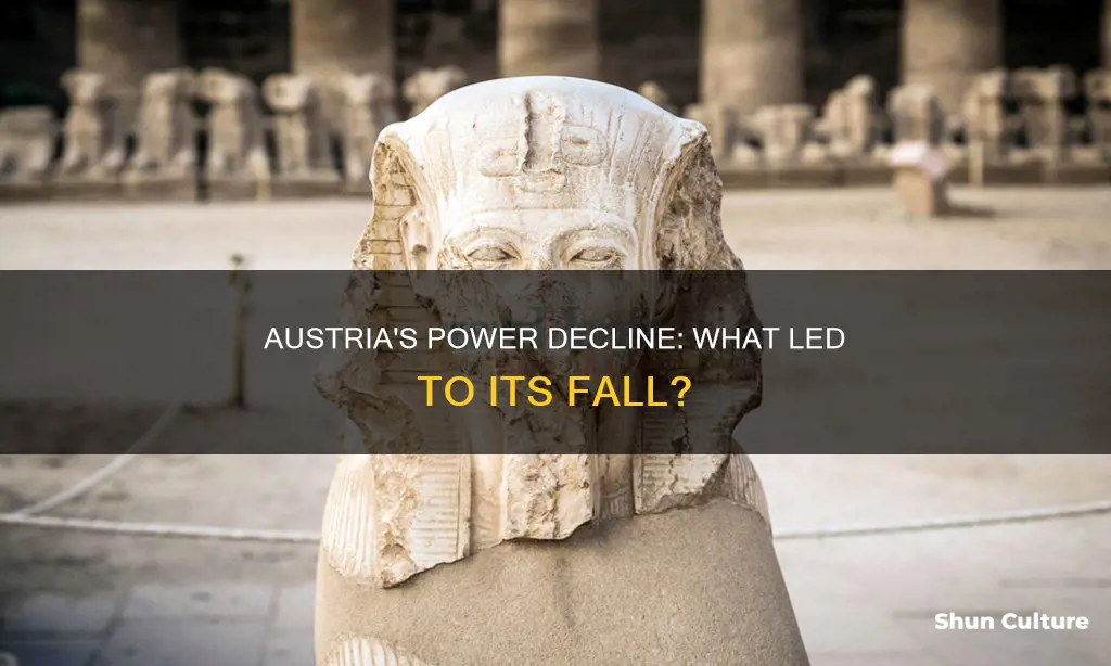 why is austria no longer a power