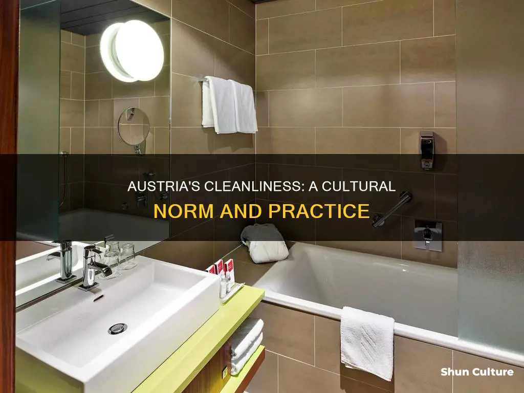 why is austria so clean