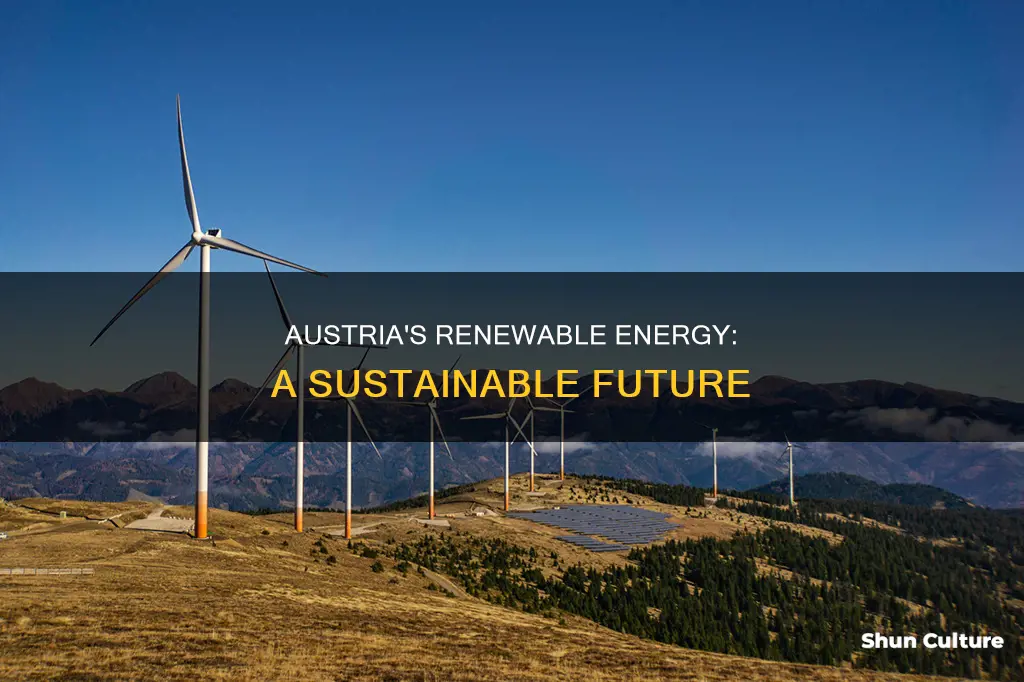 why is austria using renewble