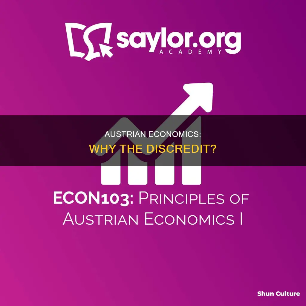 why is austrian economics discredited