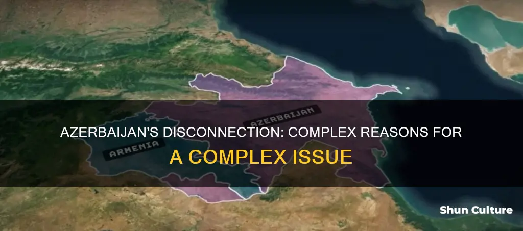 why is azerbaijan disconnected