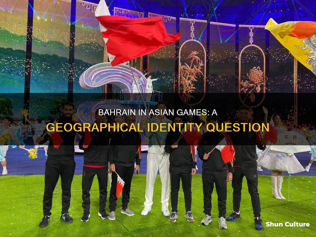 why is bahrain in asian games