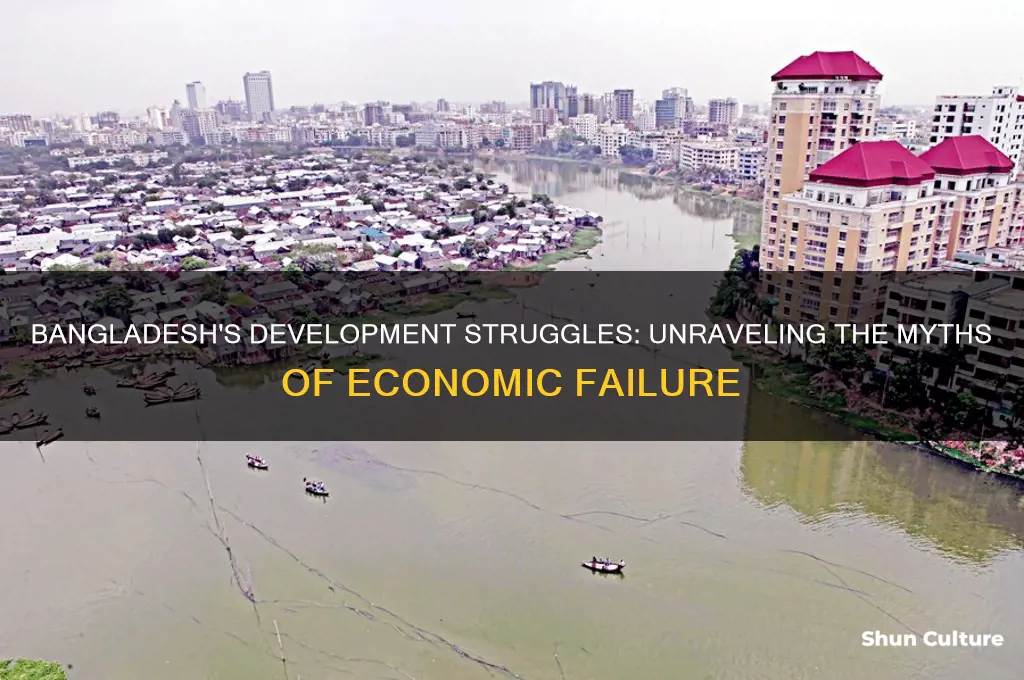 why is bangladesh characterized as a development failure