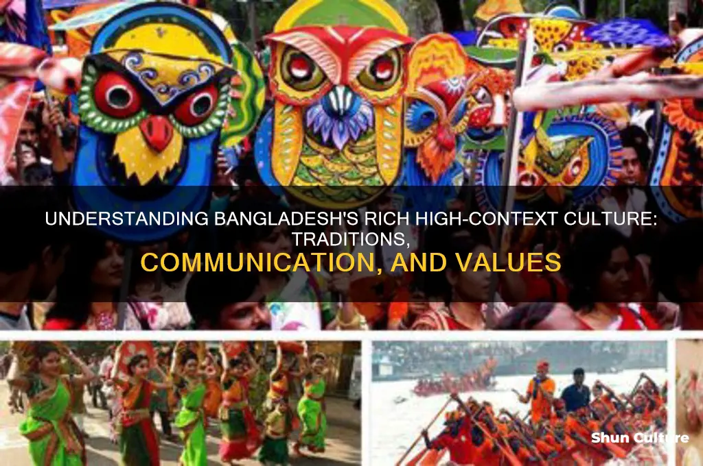 why is bangladesh high context culture
