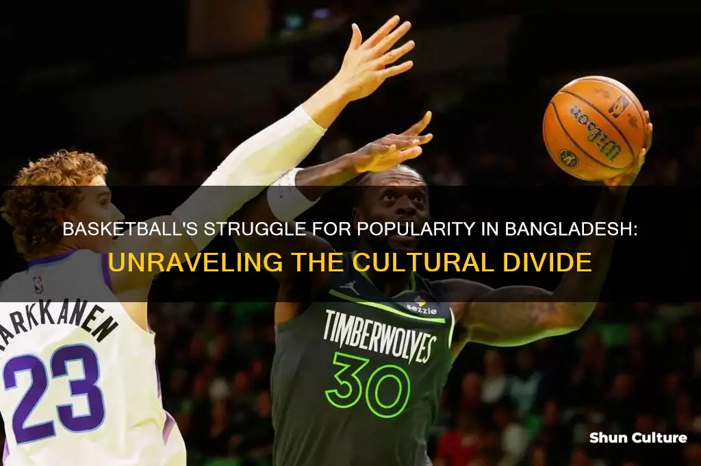 why is basketball so unpopular in bangladesh