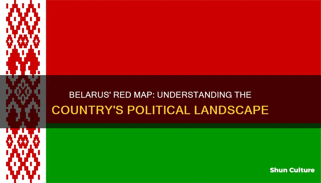 why is belarus red map