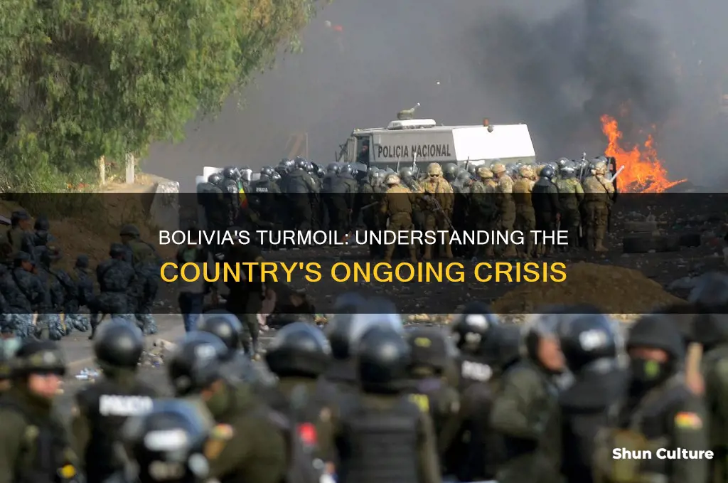 why is bolivia in crisis