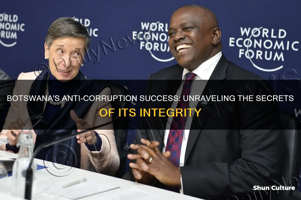 why is botswana less corrupt