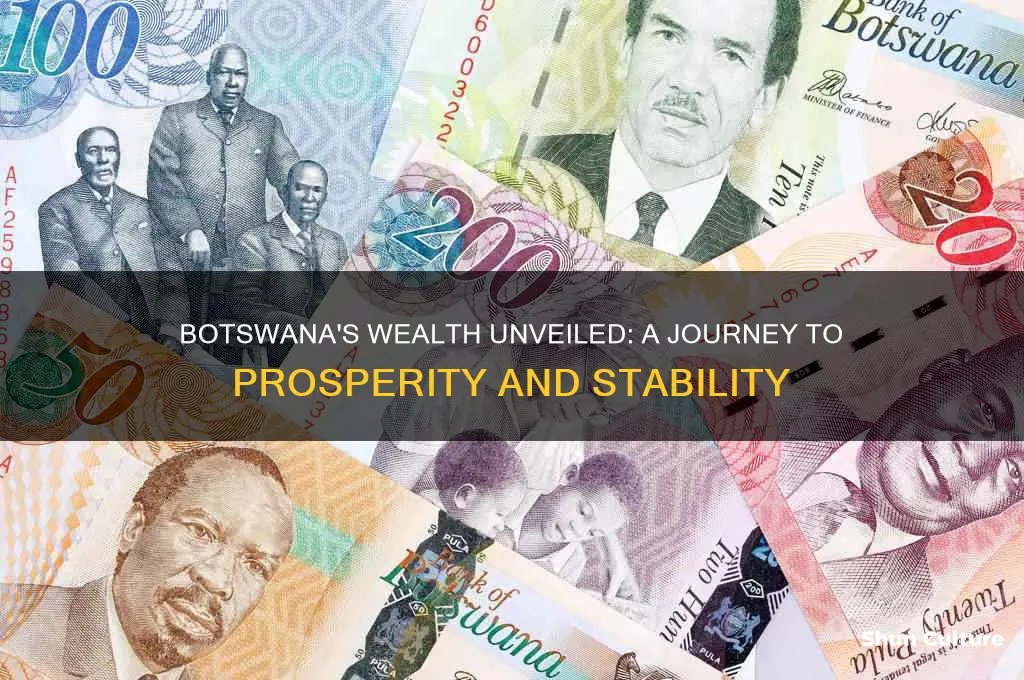 why is botswana rich