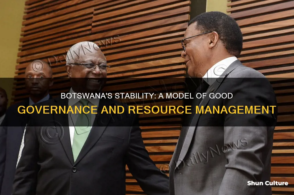 why is botswana so stable