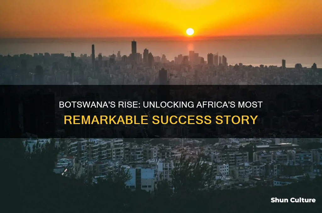 why is botswana the most successful country in africa