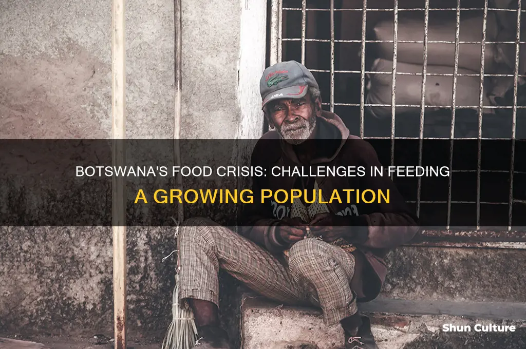 why is botswana unable to feed its population