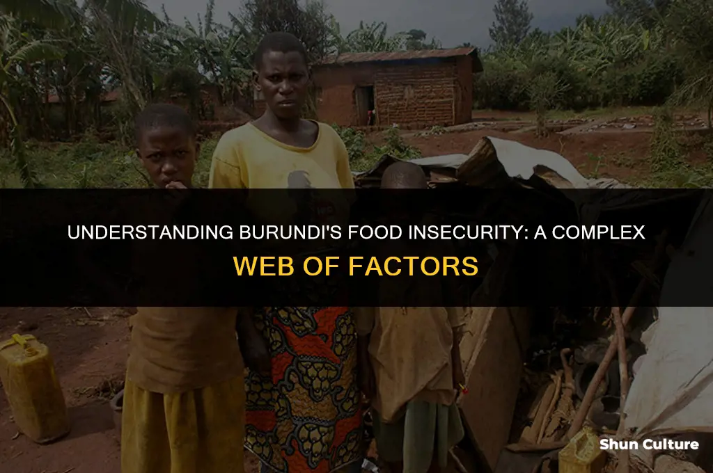 why is burundi so poor on food