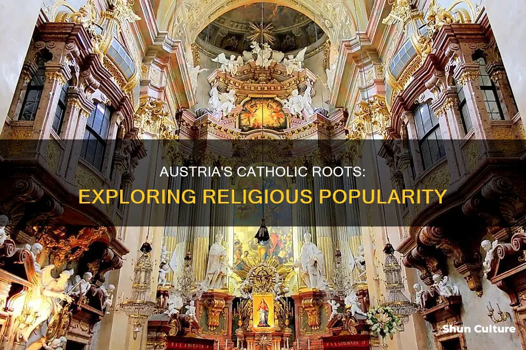 why is catholosism so popular in austria
