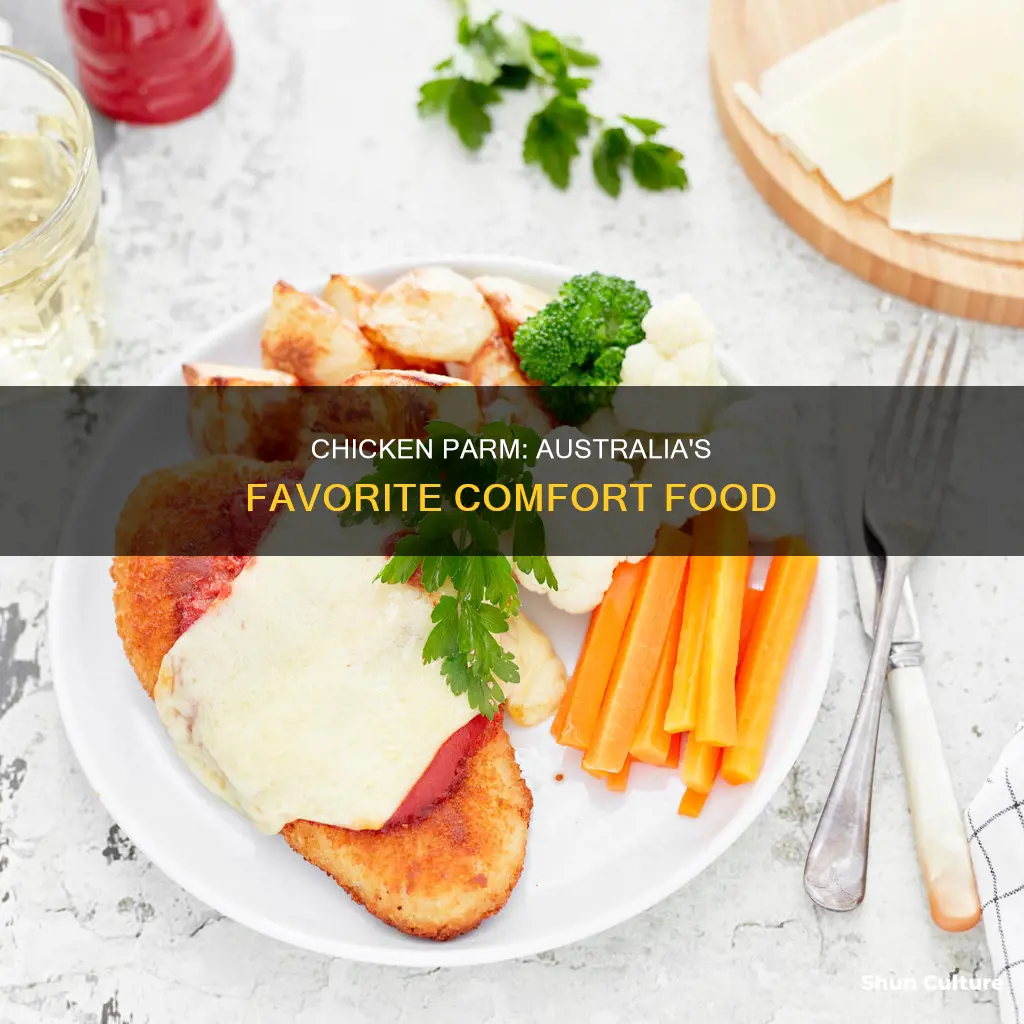 why is chicken parm so popular in australia