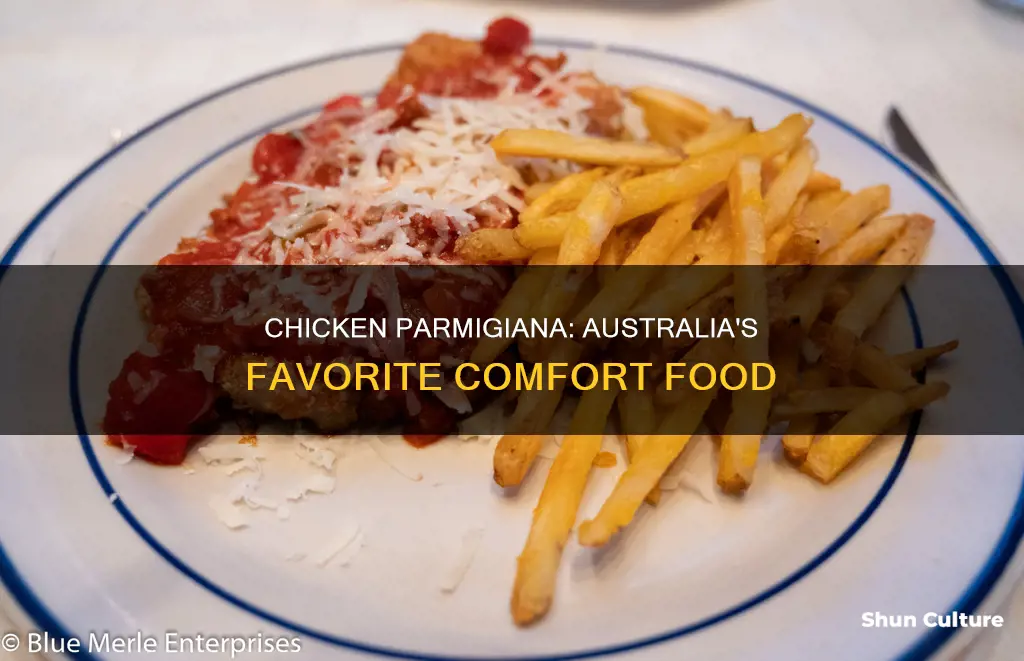 why is chicken parmigiana popular in australia