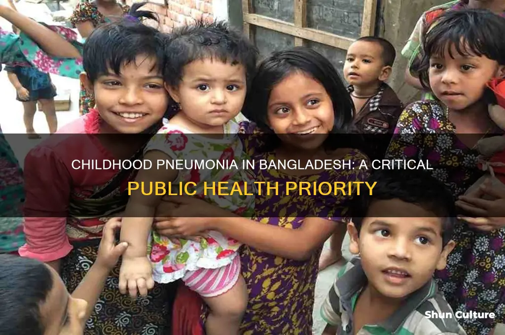 why is childhood pneumonia important in bangladesh