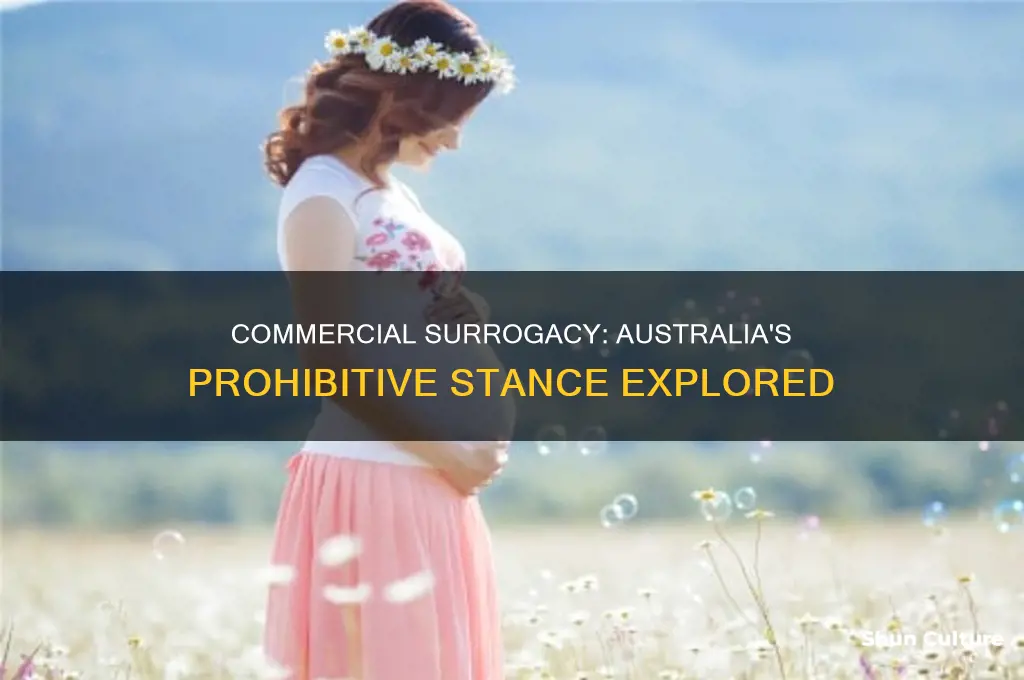 why is commercial surrogacy illegal in australia