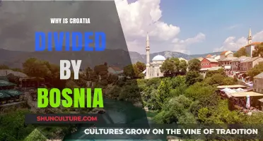 Croatia's Unique Geography: How Bosnia Divides the Nation's Land