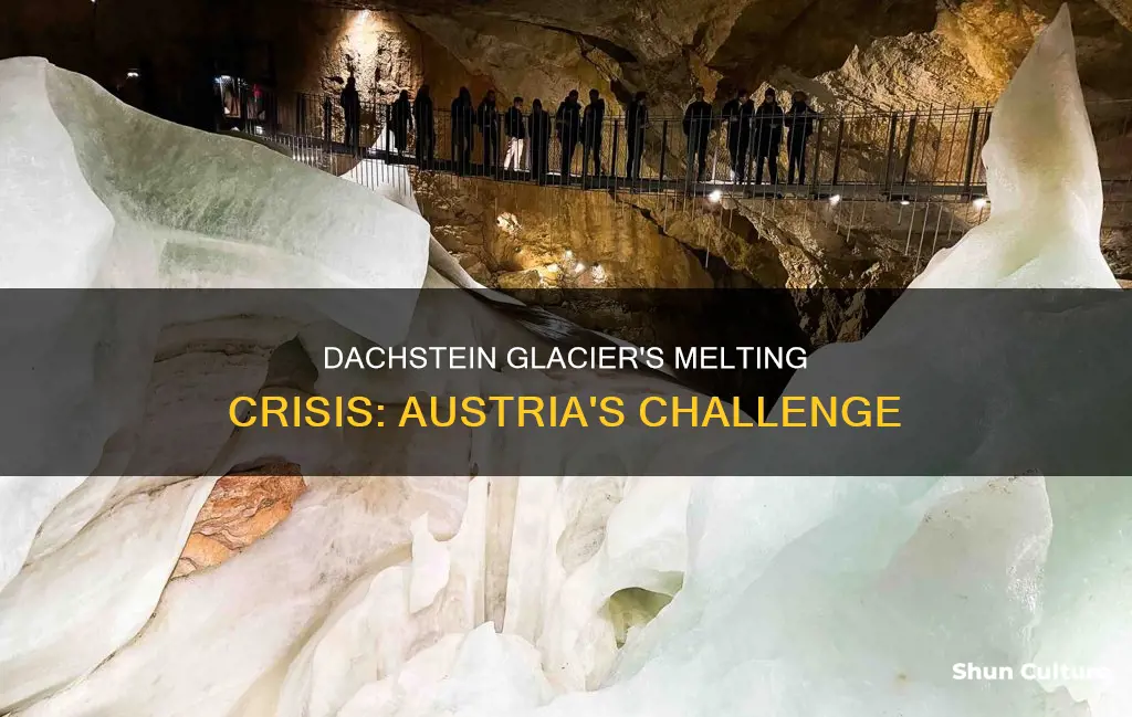 why is dachstein glacier melting in austria