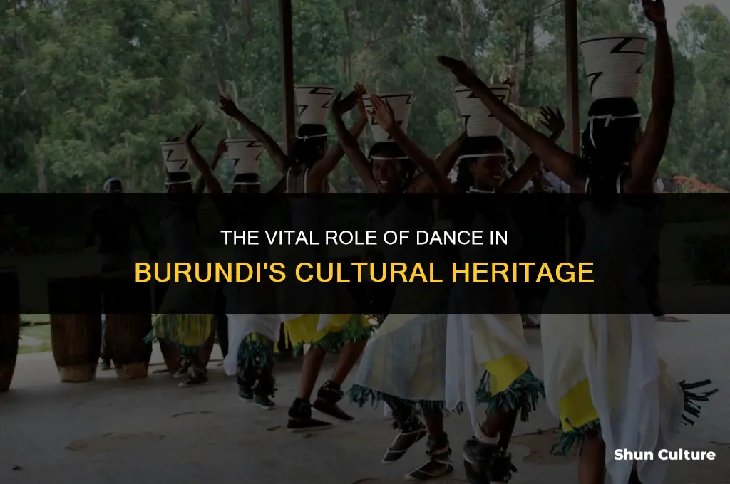 why is dance important in burundi