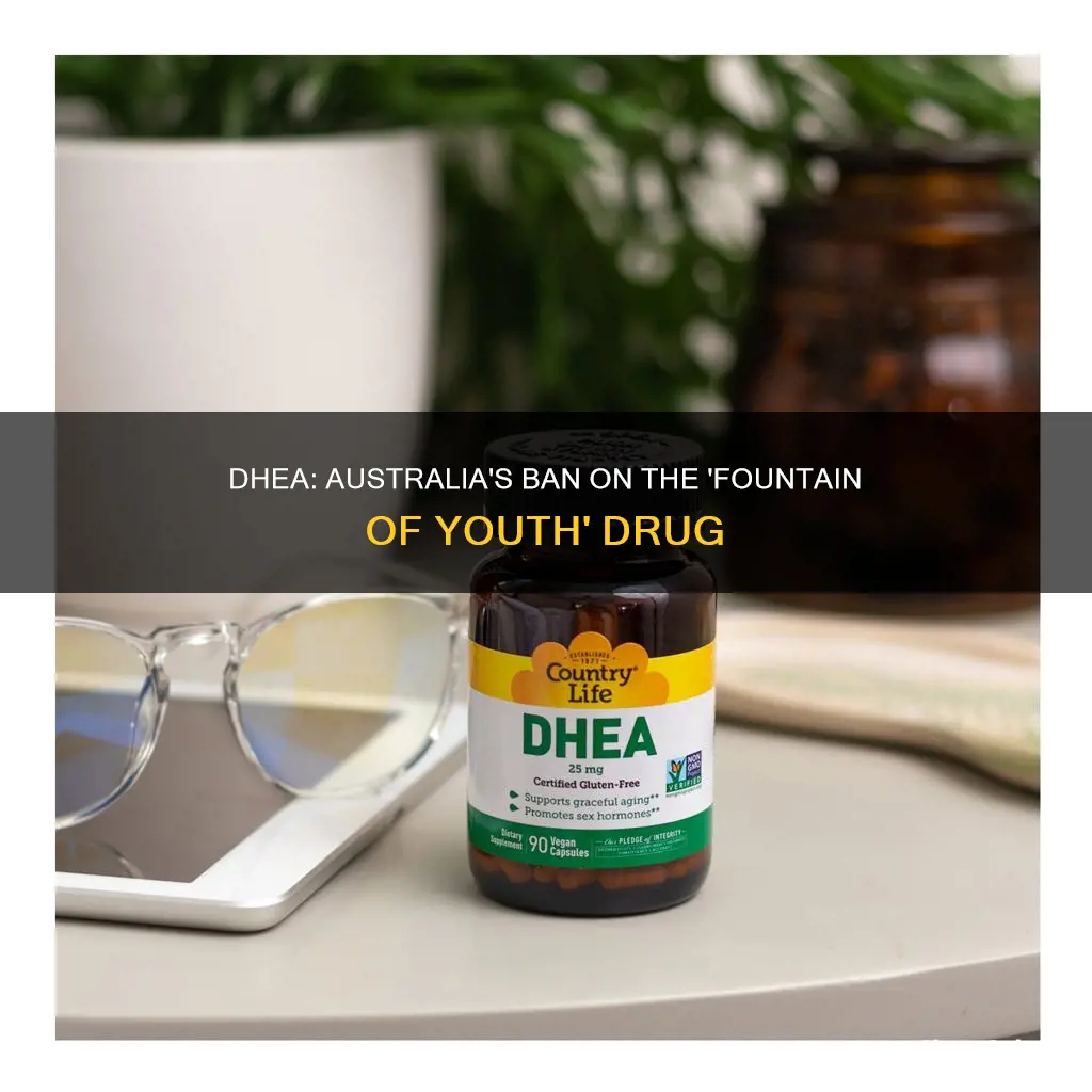 why is dhea banned in australia