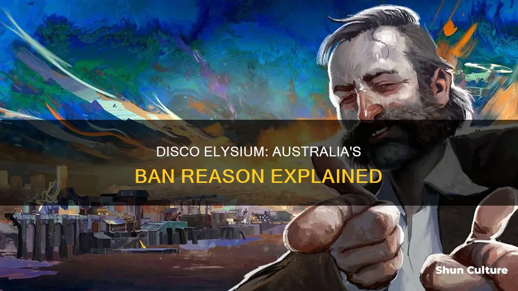 why is disco elysium banned in australia