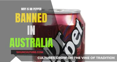 Dr Pepper: Banned in Australia, Why?