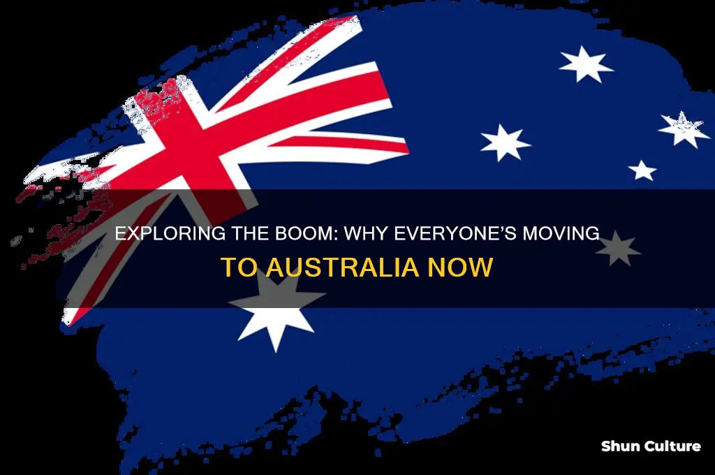 why is everyone going to australia