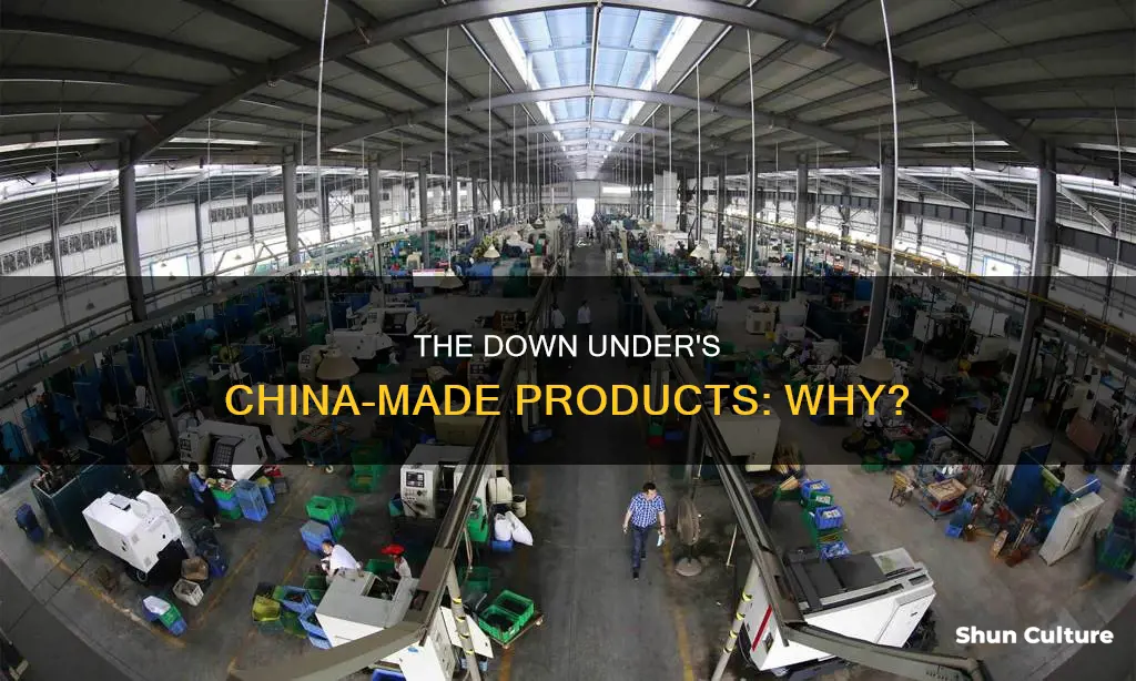 why is everything in australia made in china