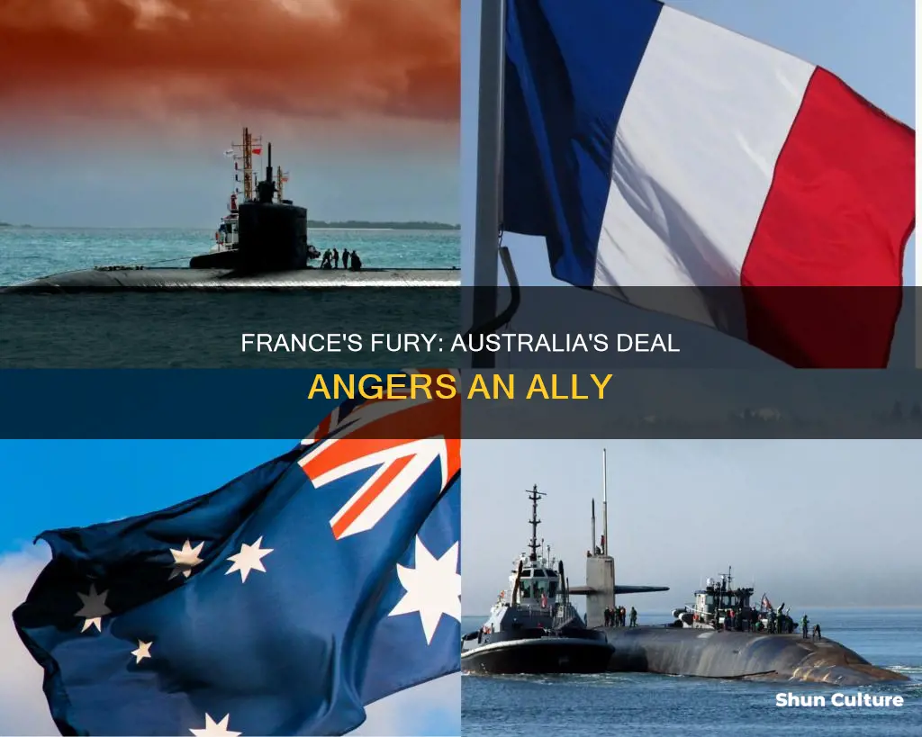 why is france mad about australia