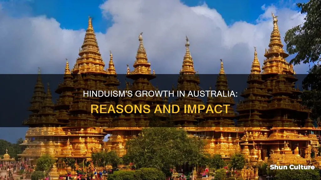 why is hinduism growing in australia