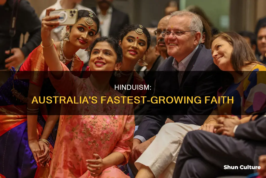 why is hinduism the fastest growing religion in australia