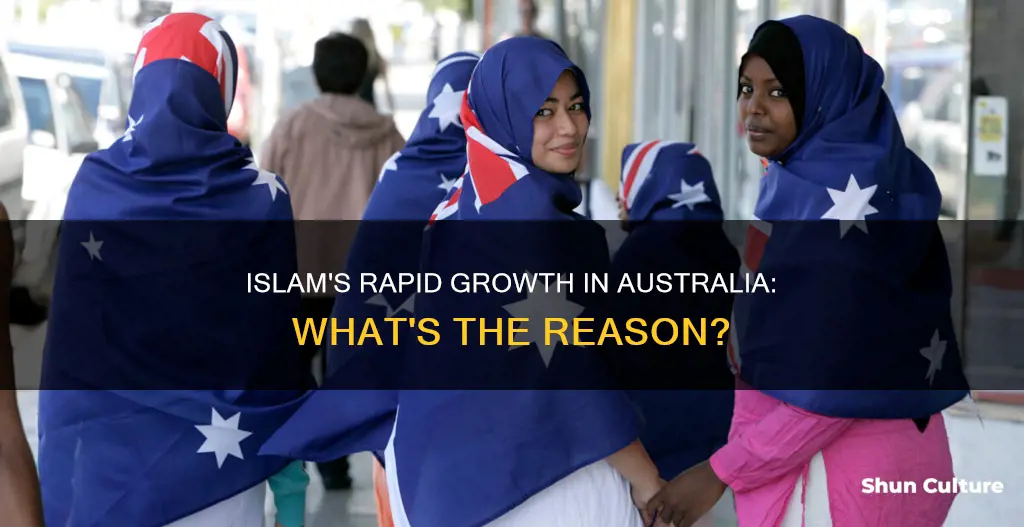 why is islam the fastest growing religion in australia