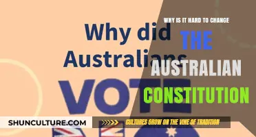Changing Australia's Constitution: A Tough Challenge Explained