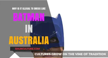 Why Australia Bans Dressing Like Batman: Legal Insights Explained