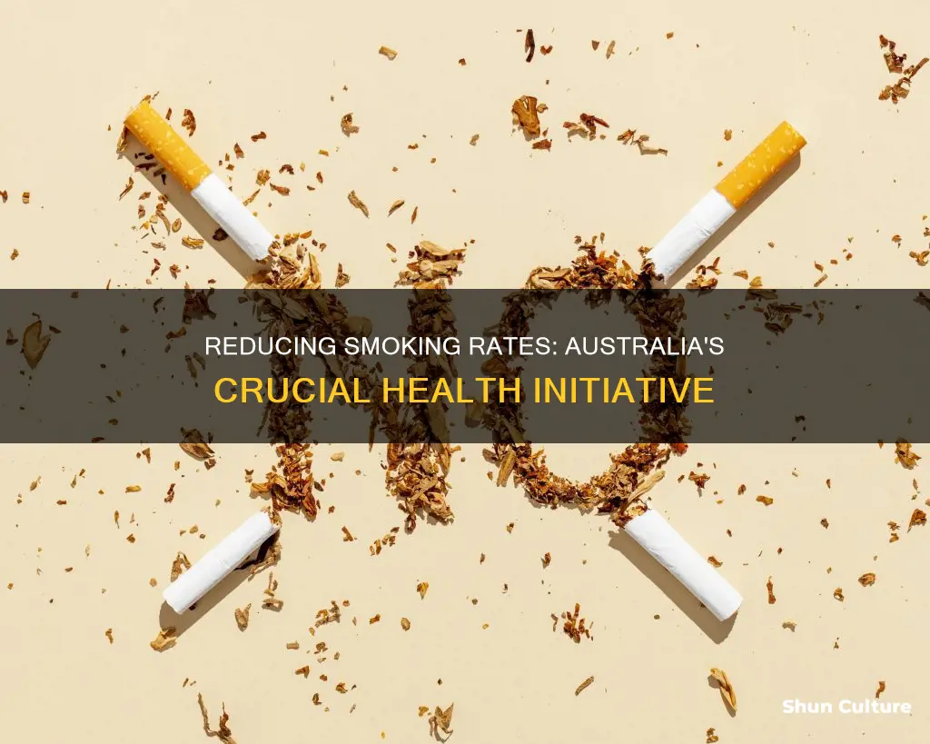 why is it important to lower smoking rates in australia