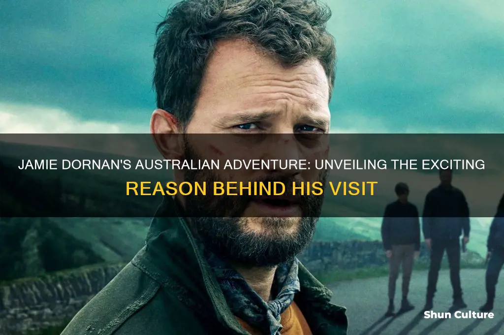 why is jamie dornan going to australia