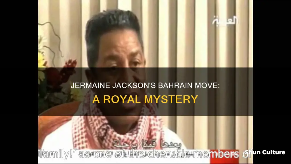 why is jermaine jackson in bahrain