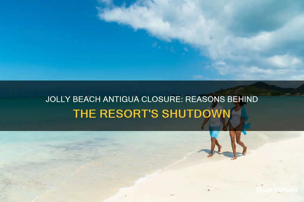 why is jolly beach antigua closed