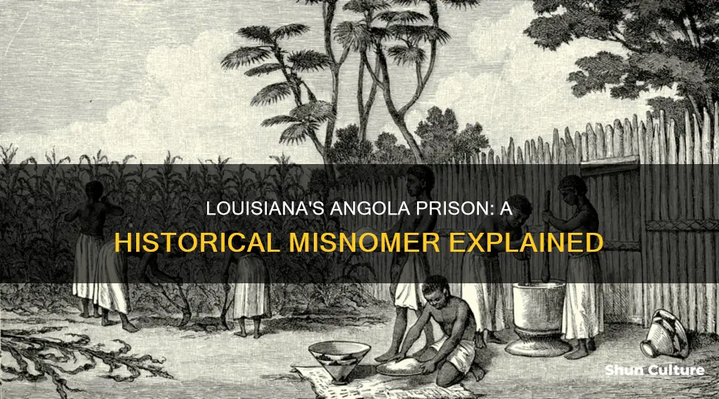 why is louisiana state penitentiary called angola